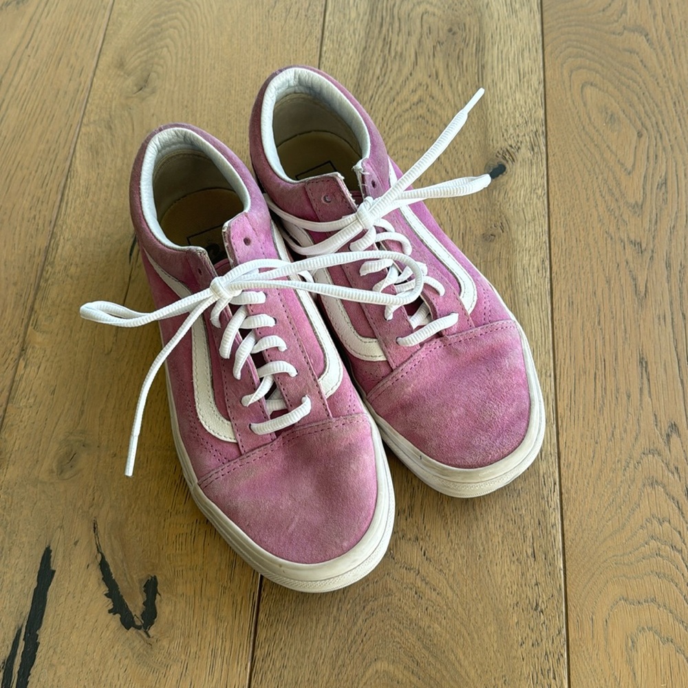 Pink Suede Vans